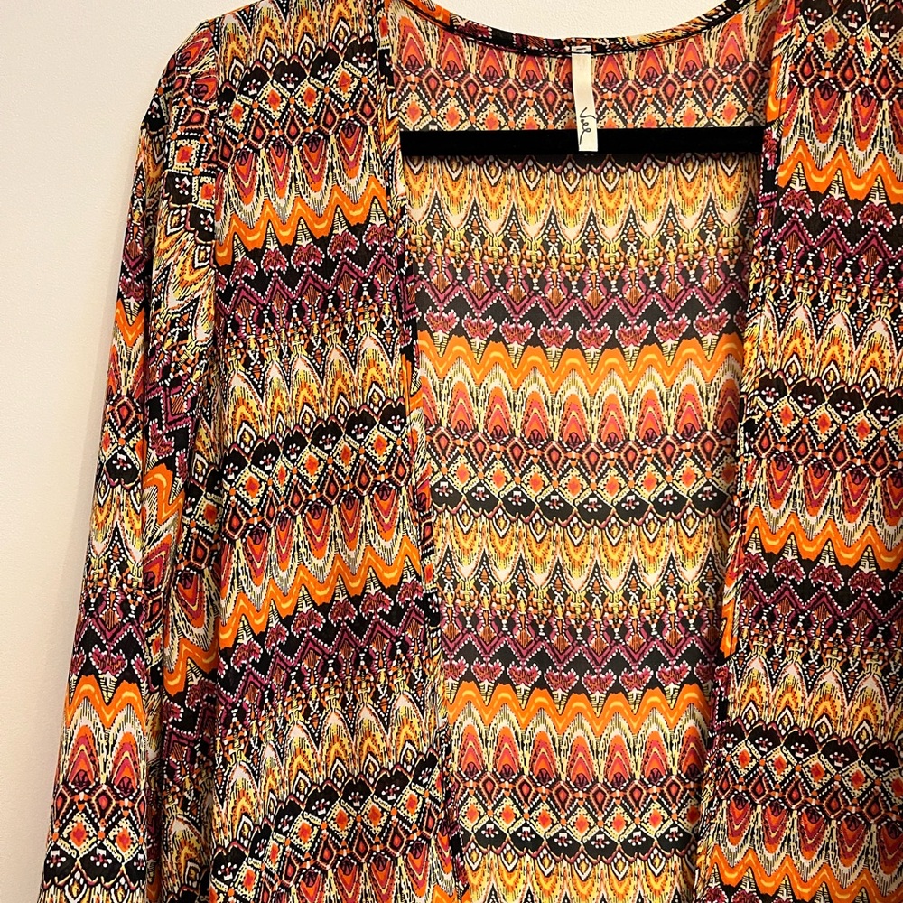 Colorful Geo Print Cover-Up | Duster